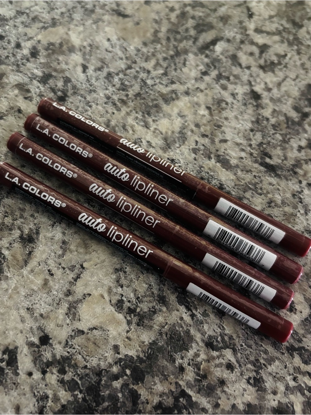 L.A. Colors Mauve Auto Lip Liner 4pcs